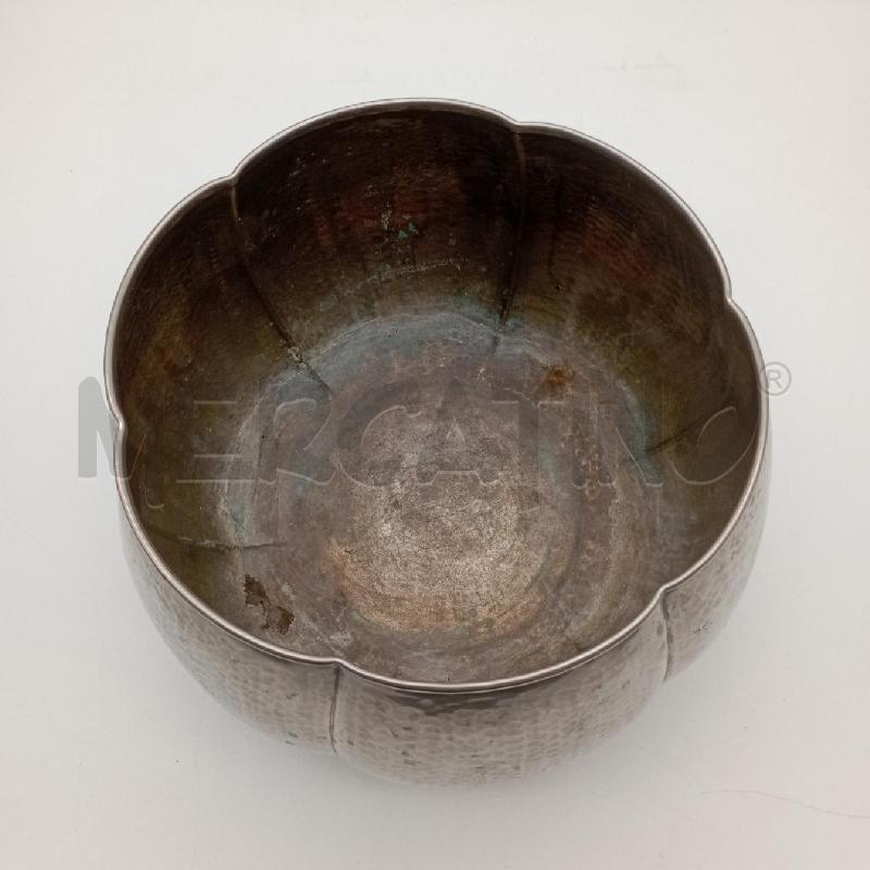 CACHEPOT CASSETTI SILVER BATTUTO FORMA ZUCCA | Mercatino dell'Usato Roma montemario 2