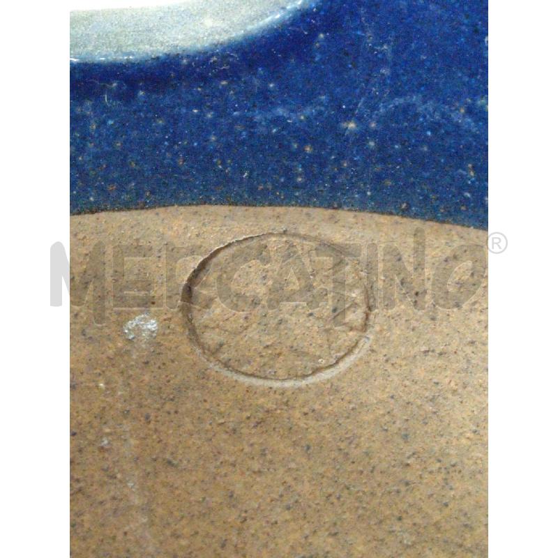 CACHEPOT CER RAKU SMALTO BLU PICC | Mercatino dell'Usato Roma montemario 4