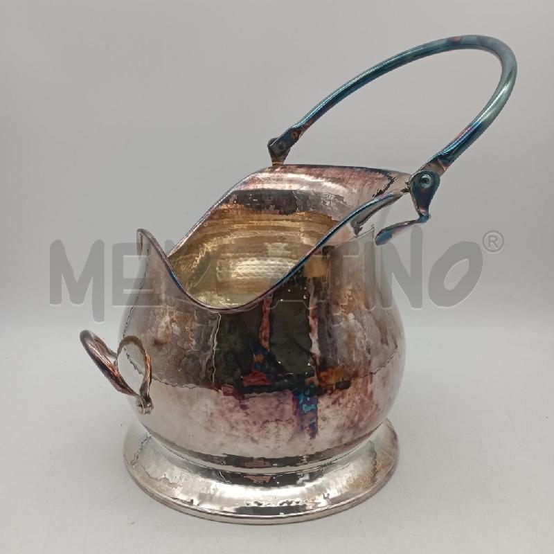 CACHEPOT SILVER PLATED CALEGARO DA RIV | Mercatino dell'Usato Roma montemario 1