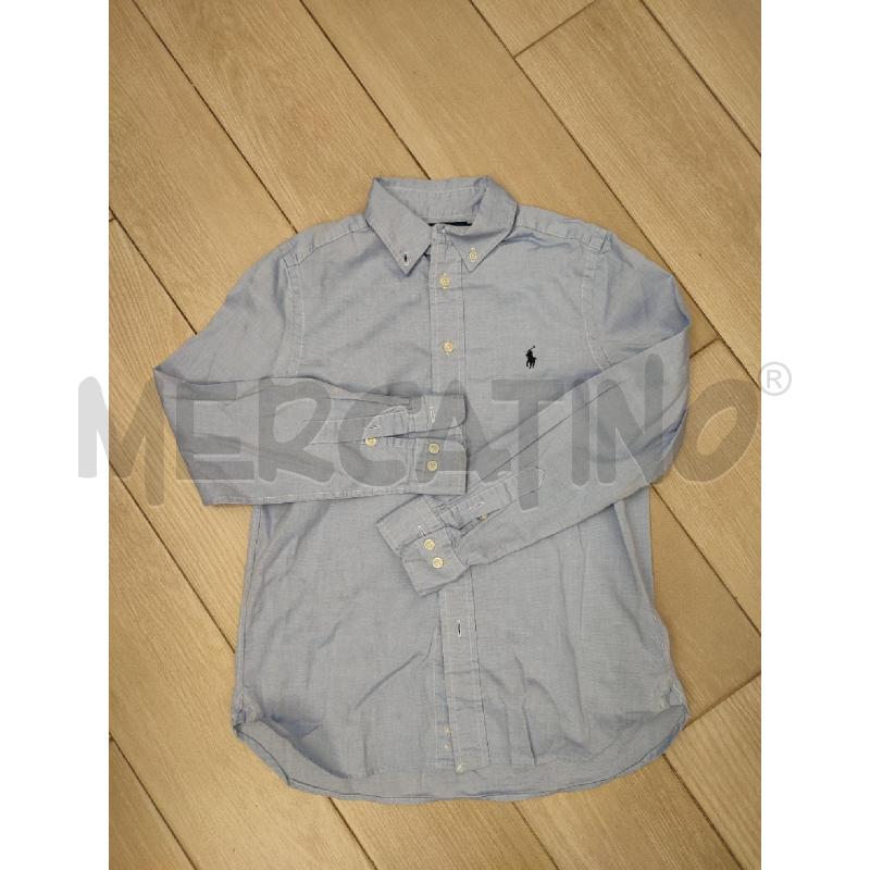 CAMICIA B CELESTE RALPH LAUREN  | Mercatino dell'Usato Roma montemario 1
