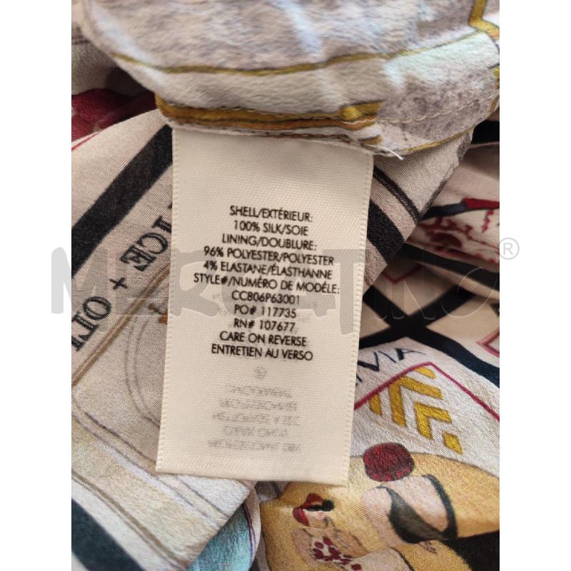 CAMICIA DONNA BEIGE ALICE + OLIVIA | Mercatino dell'Usato Roma montemario 4