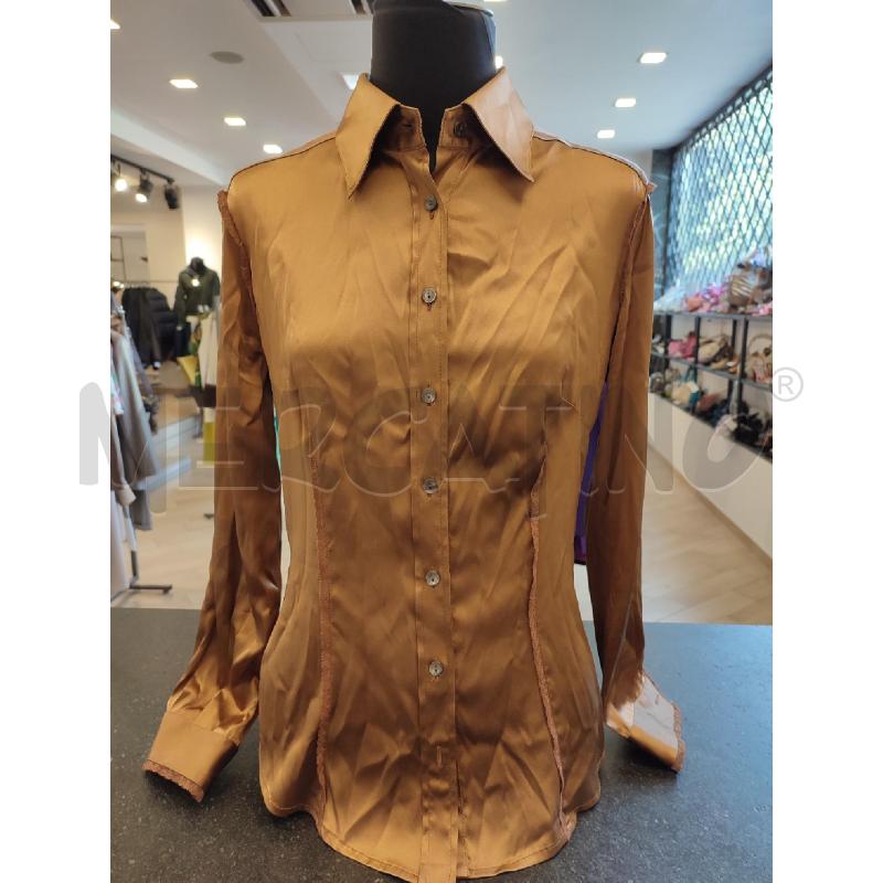 CAMICIA DONNA BEIGE D&G BOTT MADREP | Mercatino dell'Usato Roma montemario 1