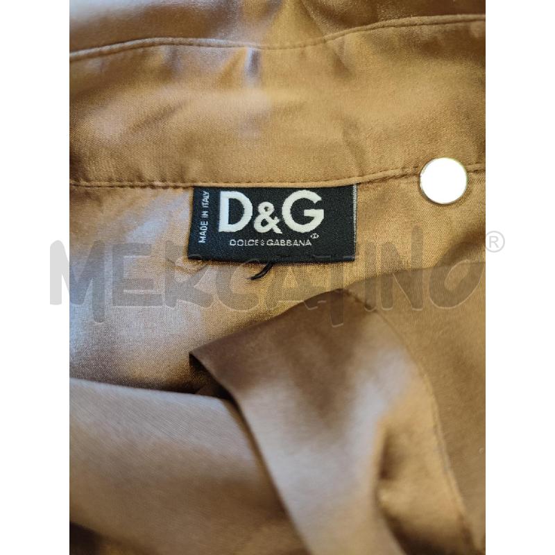 CAMICIA DONNA BEIGE D&G BOTT MADREP | Mercatino dell'Usato Roma montemario 2