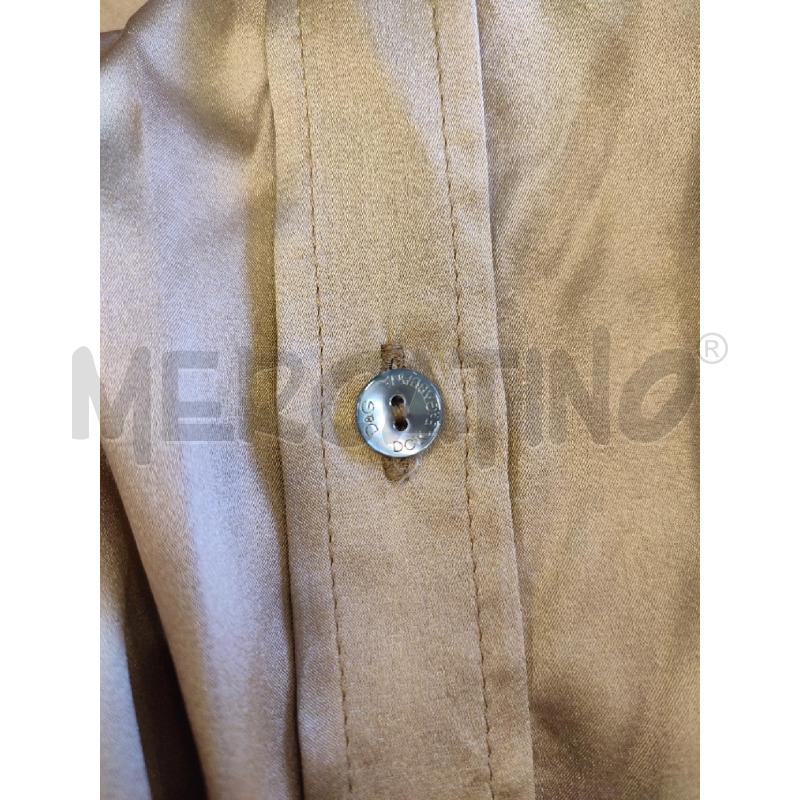 CAMICIA DONNA BEIGE D&G BOTT MADREP | Mercatino dell'Usato Roma montemario 3