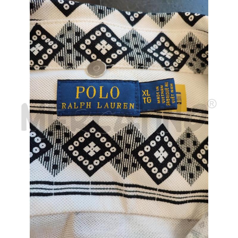 CAMICIA DONNA BIANCA RALPH LAUREN NERO | Mercatino dell'Usato Roma montemario 2