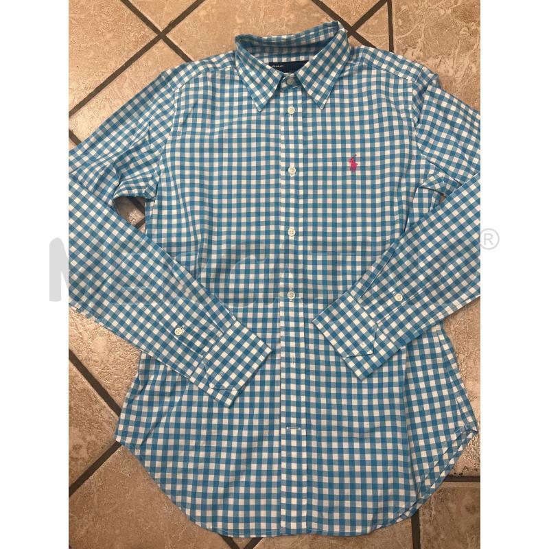 CAMICIA DONNA CELESTE RALPH LAUREN VIOLA | Mercatino dell'Usato Roma montemario 1