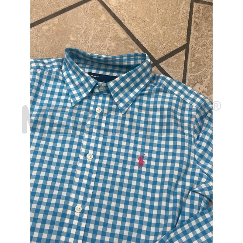 CAMICIA DONNA CELESTE RALPH LAUREN VIOLA | Mercatino dell'Usato Roma montemario 2