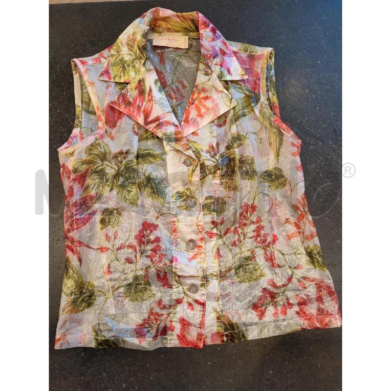 CAMICIA DONNA COLORATA UNGARO VELATA  | Mercatino dell'Usato Roma montemario 1