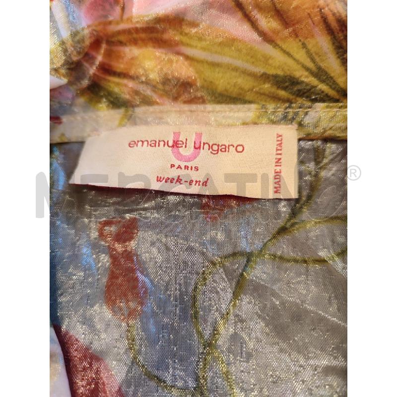 CAMICIA DONNA COLORATA UNGARO VELATA  | Mercatino dell'Usato Roma montemario 2