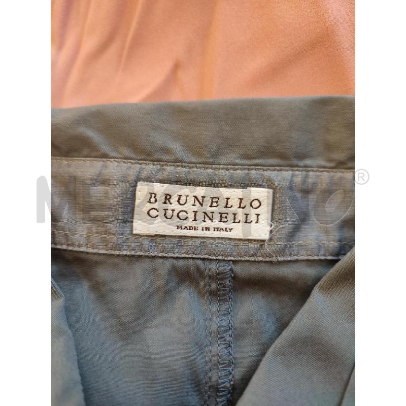 CAMICIA DONNA GRIGIA BRUNELLO CUCINELLI | Mercatino dell'Usato Roma montemario 2