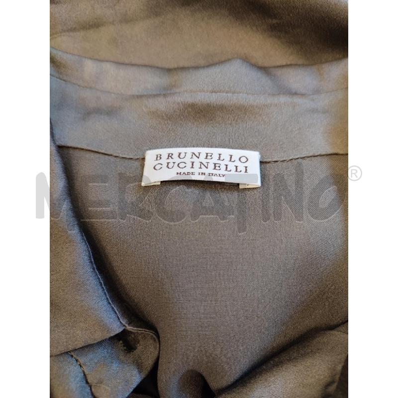 CAMICIA DONNA GRIGIA BRUNELLO CUCINELLI | Mercatino dell'Usato Roma montemario 2