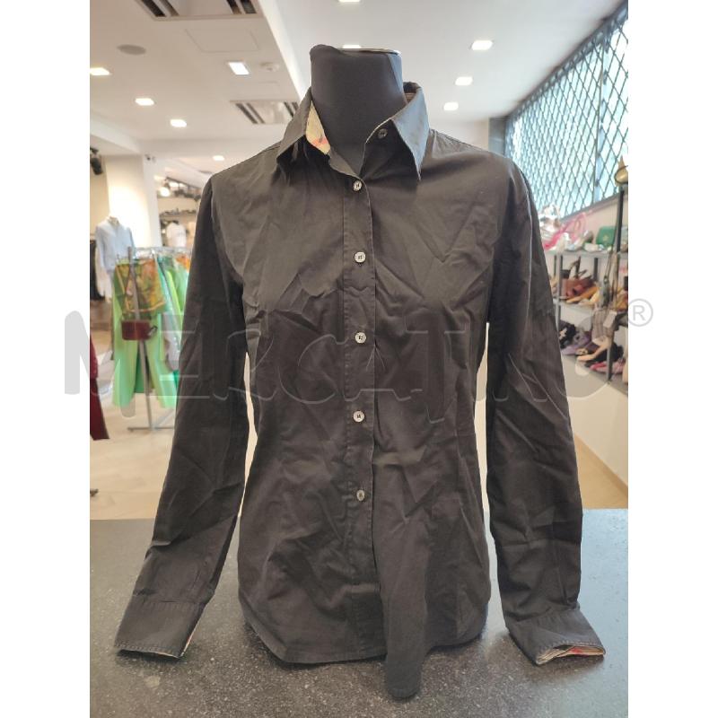 CAMICIA DONNA NERA BURBERRY | Mercatino dell'Usato Roma montemario 1