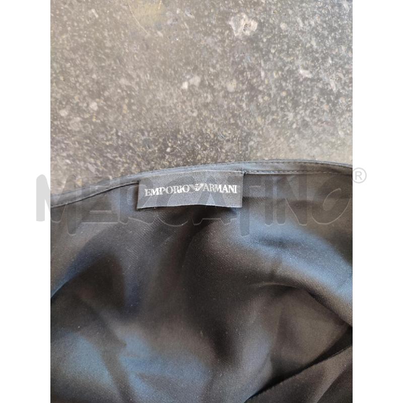 CAMICIA DONNA NERA EMPORIO ARMANI | Mercatino dell'Usato Roma montemario 2