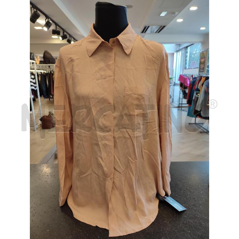 CAMICIA DONNA ROSA L'OUTRE CHOSE MISTO SETA | Mercatino dell'Usato Roma montemario 1