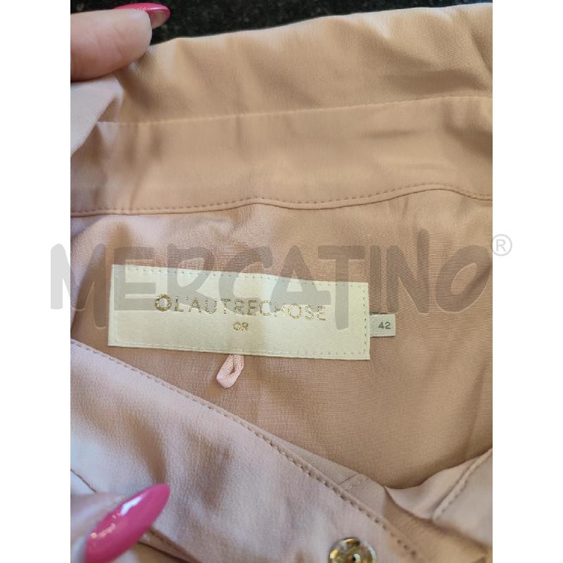 CAMICIA DONNA ROSA L'OUTRE CHOSE MISTO SETA | Mercatino dell'Usato Roma montemario 2