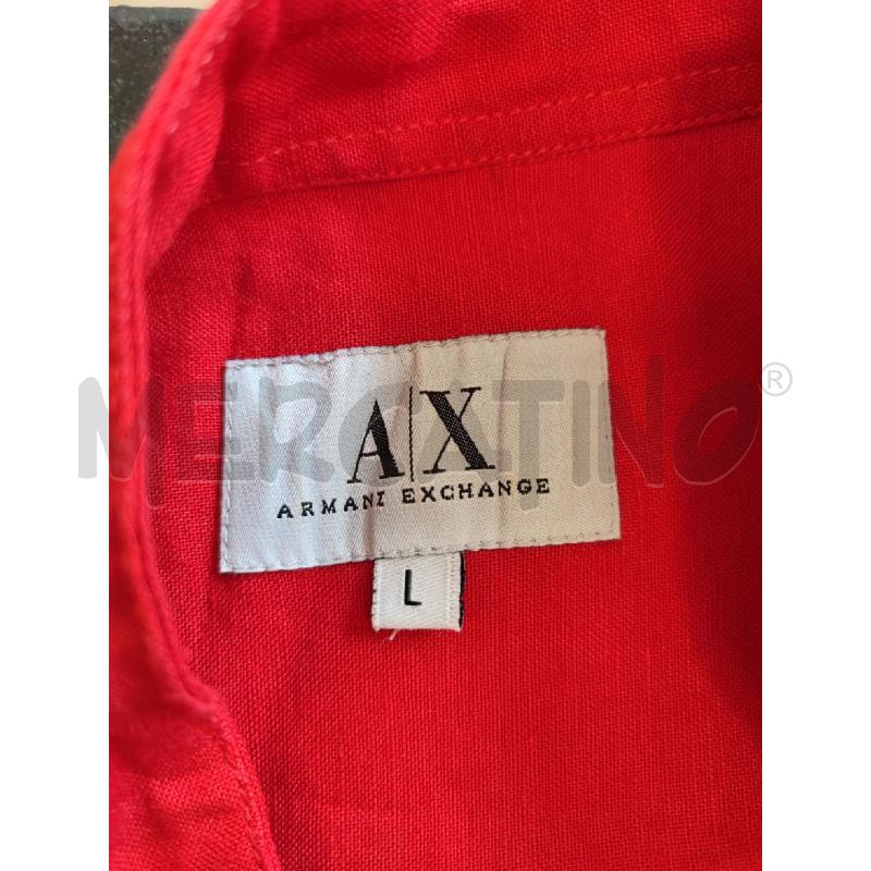 CAMICIA DONNA ROSSA ARMANI EXCHANGE | Mercatino dell'Usato Roma montemario 2