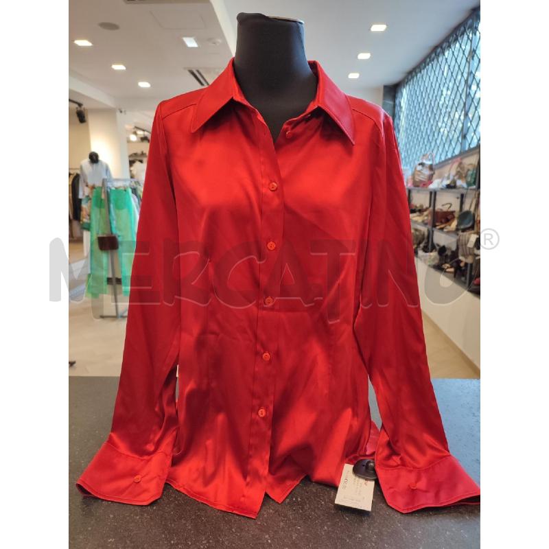 CAMICIA DONNA ROSSO LUISA SPAGNOLI | Mercatino dell'Usato Roma montemario 1