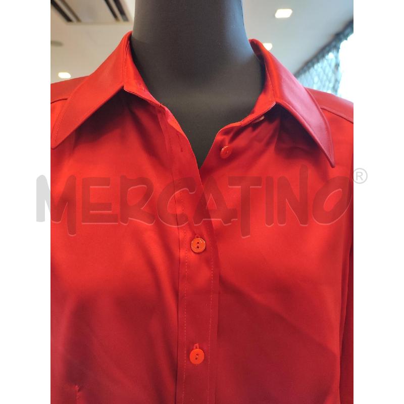 CAMICIA DONNA ROSSO LUISA SPAGNOLI | Mercatino dell'Usato Roma montemario 2