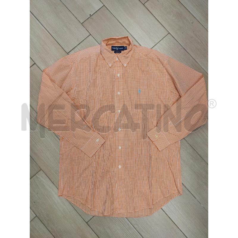 CAMICIA UOMO ARANCIONE RALPH LAUREN CELESTE | Mercatino dell'Usato Roma montemario 1