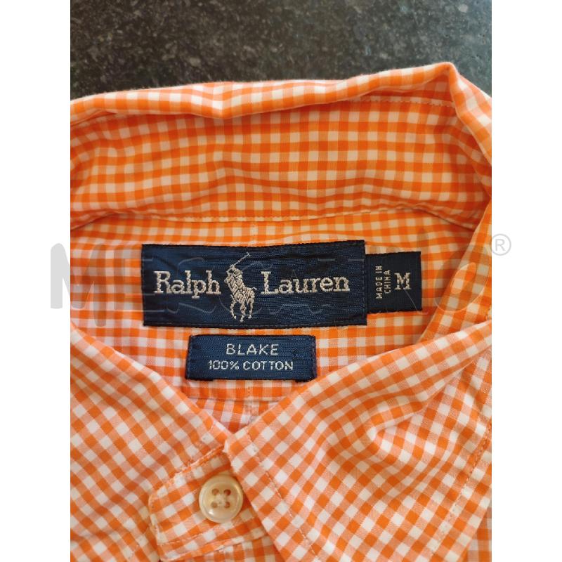 CAMICIA UOMO ARANCIONE RALPH LAUREN CELESTE | Mercatino dell'Usato Roma montemario 2