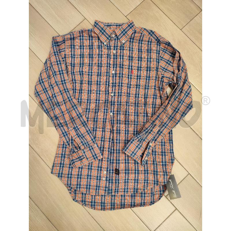 CAMICIA UOMO ARANCIO BLU RALPH LAUREN | Mercatino dell'Usato Roma montemario 1