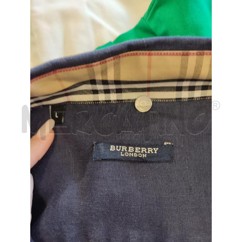 CAMICIA UOMO BLU BURBERRY | Mercatino dell'Usato Roma montemario 2