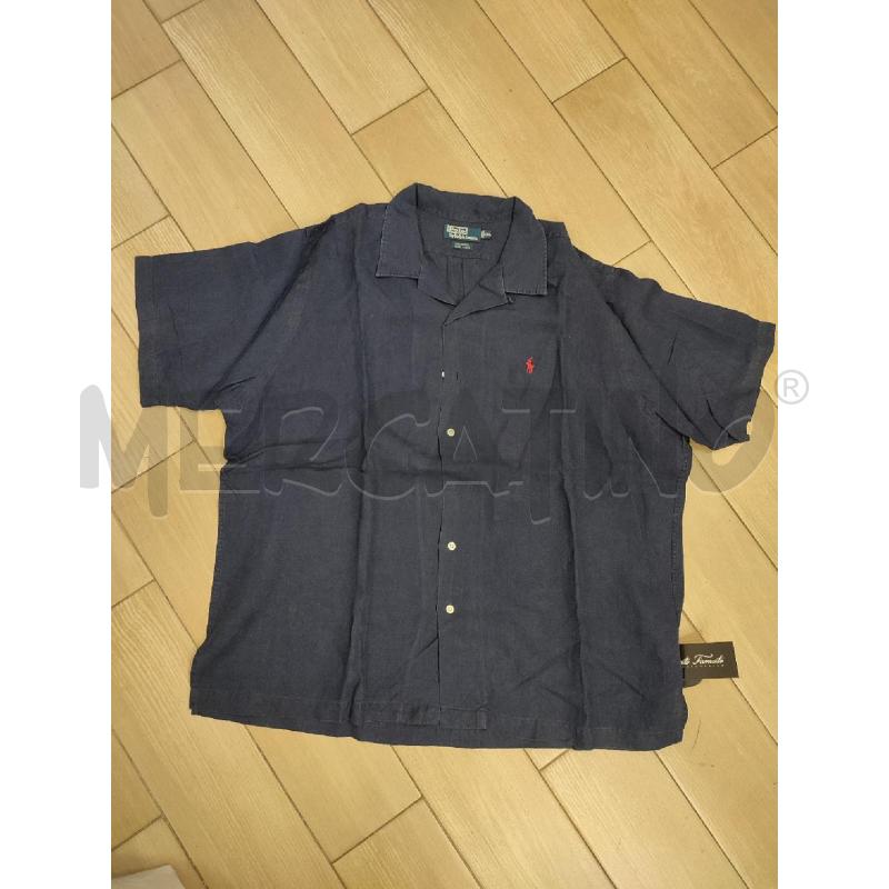 CAMICIA UOMO BLU RALPH LAUREN ROSSO LINO | Mercatino dell'Usato Roma montemario 1