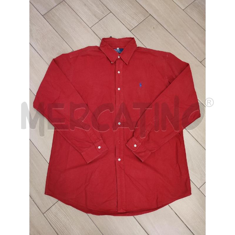 CAMICIA UOMO ROSSA RALPH LAUREN BLU | Mercatino dell'Usato Roma montemario 1