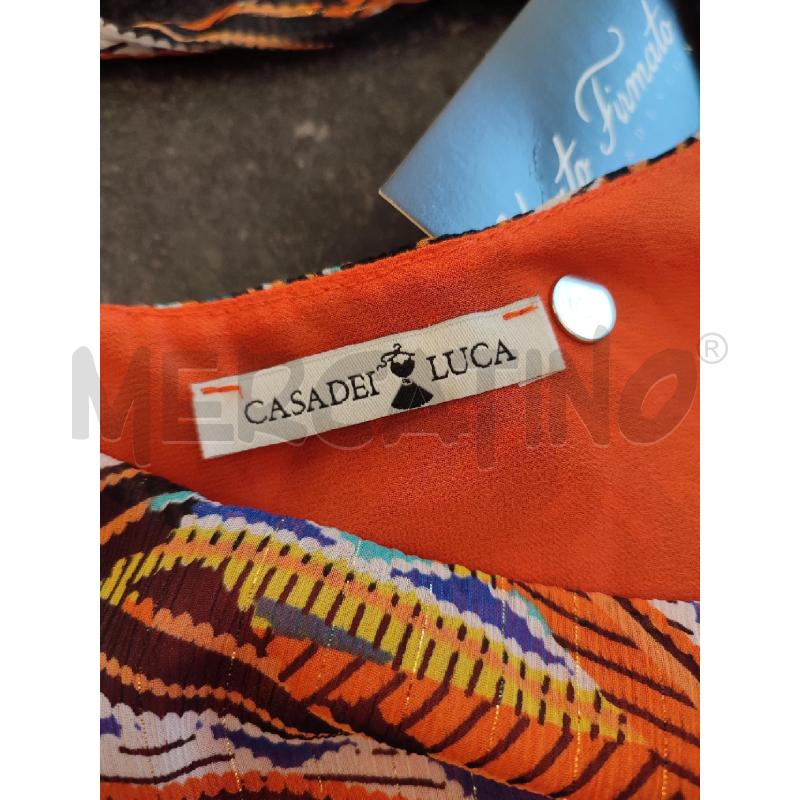CANOTTA DONNA ARANCIONE LUCA CASADEI | Mercatino dell'Usato Roma montemario 2
