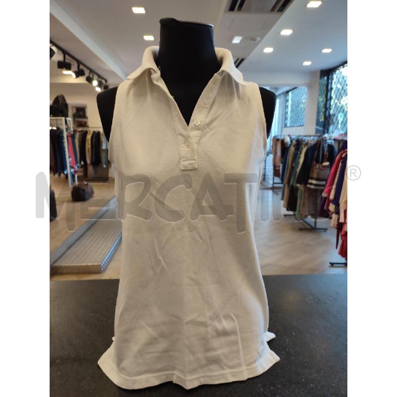 CANOTTA DONNA BIANCA FAY POLO | Mercatino dell'Usato Roma montemario 1