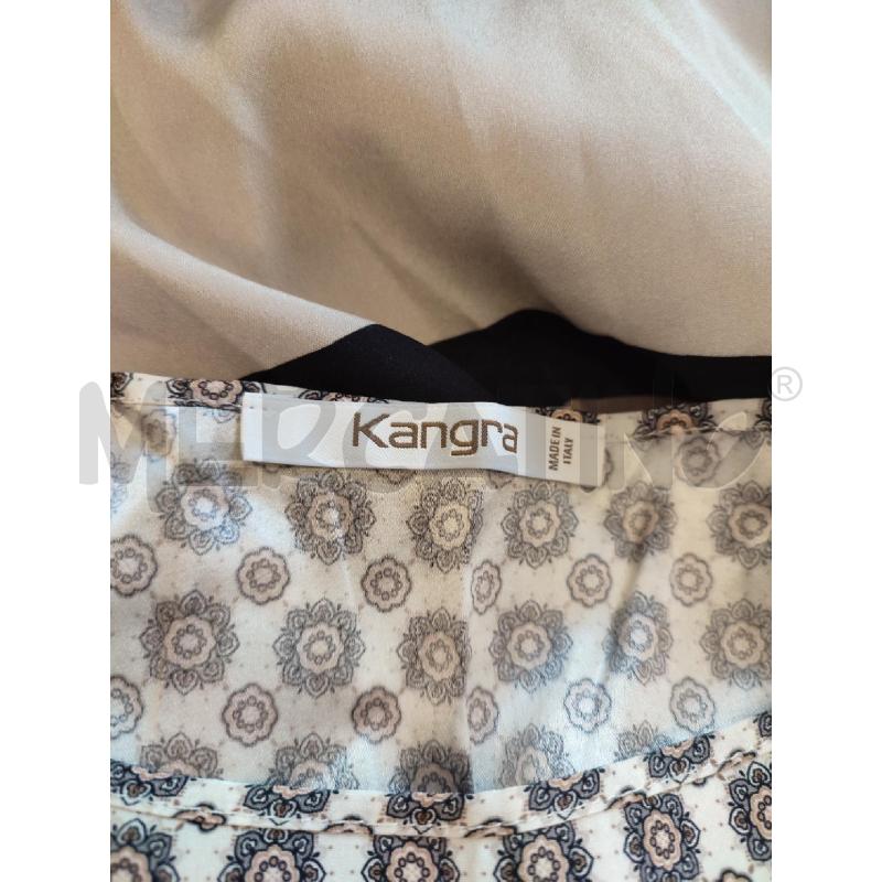 CANOTTA DONNA BIANCA KANGRA SETA | Mercatino dell'Usato Roma montemario 2