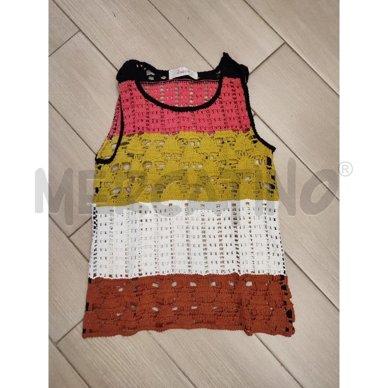 CANOTTA DONNA UNCINETTO JUCCA COLORATA | Mercatino dell'Usato Roma montemario 1