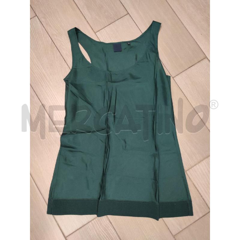 CANOTTA DONNA VERDE SCURO ASPESI | Mercatino dell'Usato Roma montemario 1
