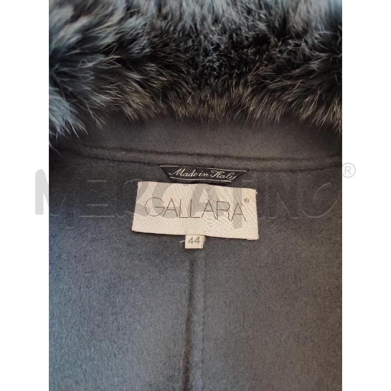 CAPPOTTO DONNA GRIGIO GALLARA VOLPE | Mercatino dell'Usato Roma montemario 2