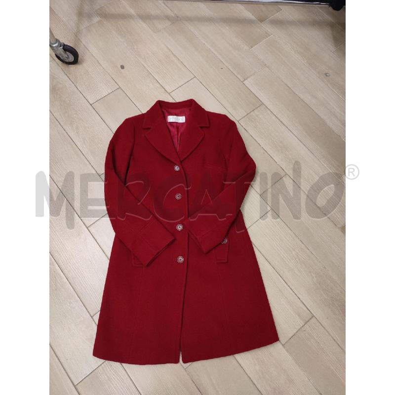 CAPPOTTO DONNA INTREND ROSSO TG 46 | Mercatino dell'Usato Roma montemario 1