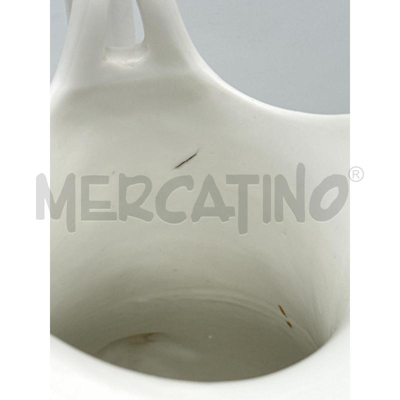 CARAFFA PORC GINORI BIANCA FILO DOR GRANDE | Mercatino dell'Usato Roma montemario 4