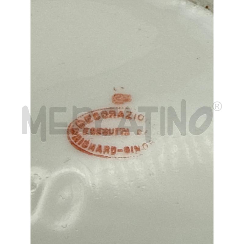 CARAFFA PORC GINORI BIANCA FILO DOR GRANDE | Mercatino dell'Usato Roma montemario 5