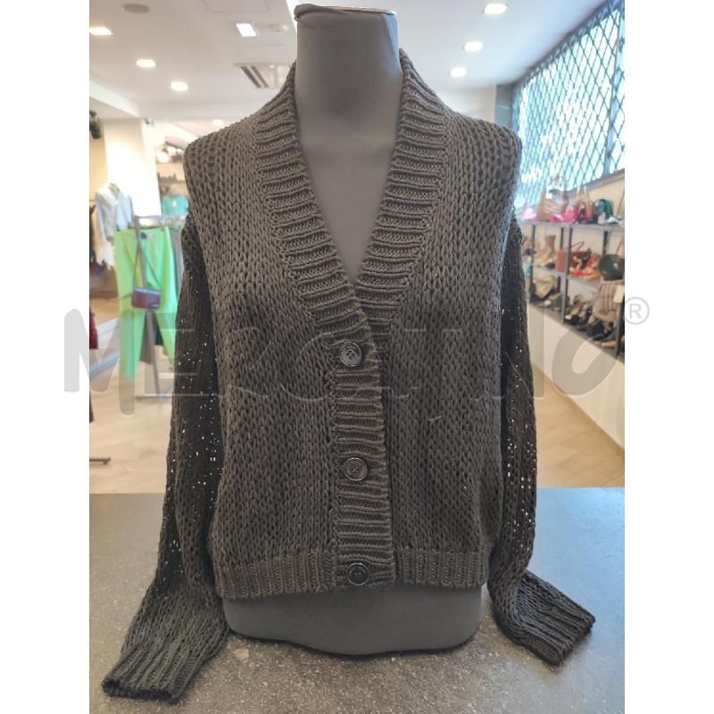 CARDIGAN DONNA NERO ROBERTO COLLINA | Mercatino dell'Usato Roma montemario 1