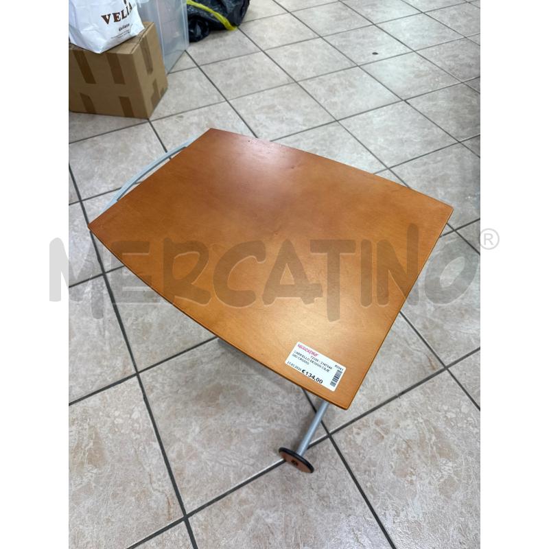 CARRELLO DESIGN CILIEGIO CROMO | Mercatino dell'Usato Roma montemario 2