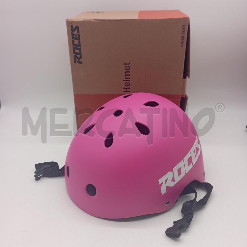 CASCO BICI BAMBINA ROSA ROCES  | Mercatino dell'Usato Roma montemario 1