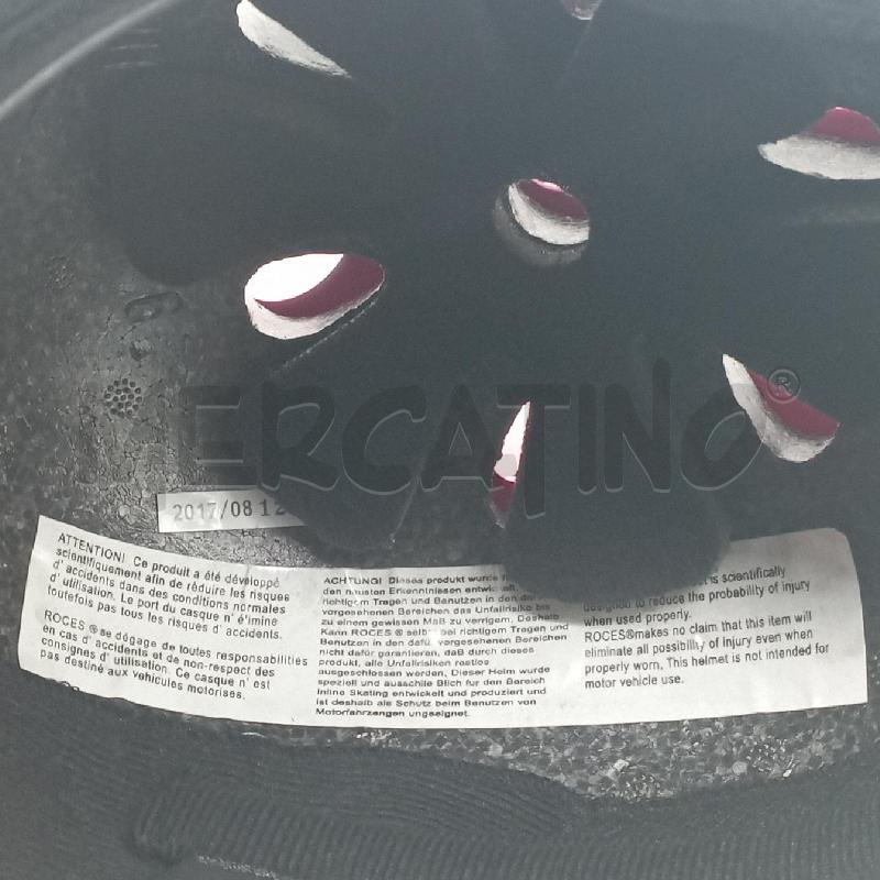 CASCO BICI BAMBINA ROSA ROCES  | Mercatino dell'Usato Roma montemario 3