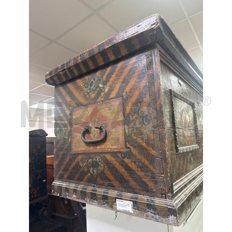 CASSONE NUZUIALE TIROLO EPOCA ANGELI | Mercatino dell'Usato Roma montemario 2