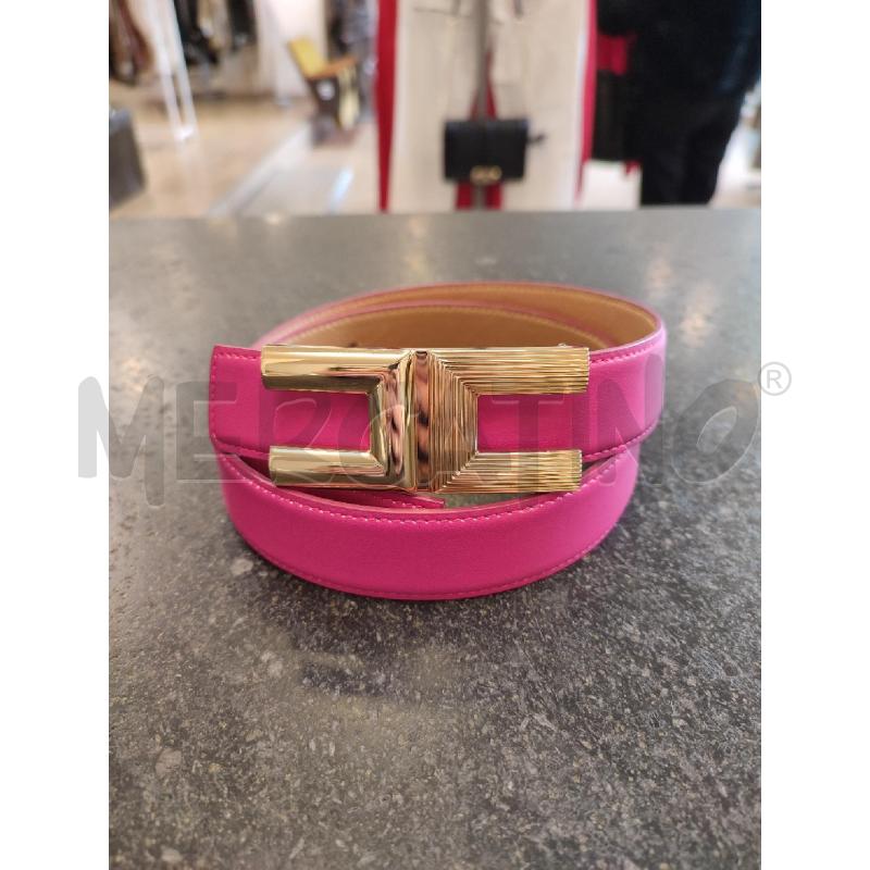 CINTURA DONNA FUCSIA ELISABETTA FRANCHI  | Mercatino dell'Usato Roma montemario 1
