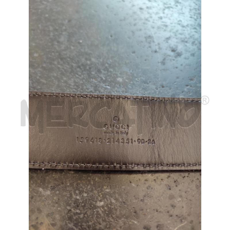 CINTURA DONNA GUCCI BEIGE 159618 214351 | Mercatino dell'Usato Roma montemario 2
