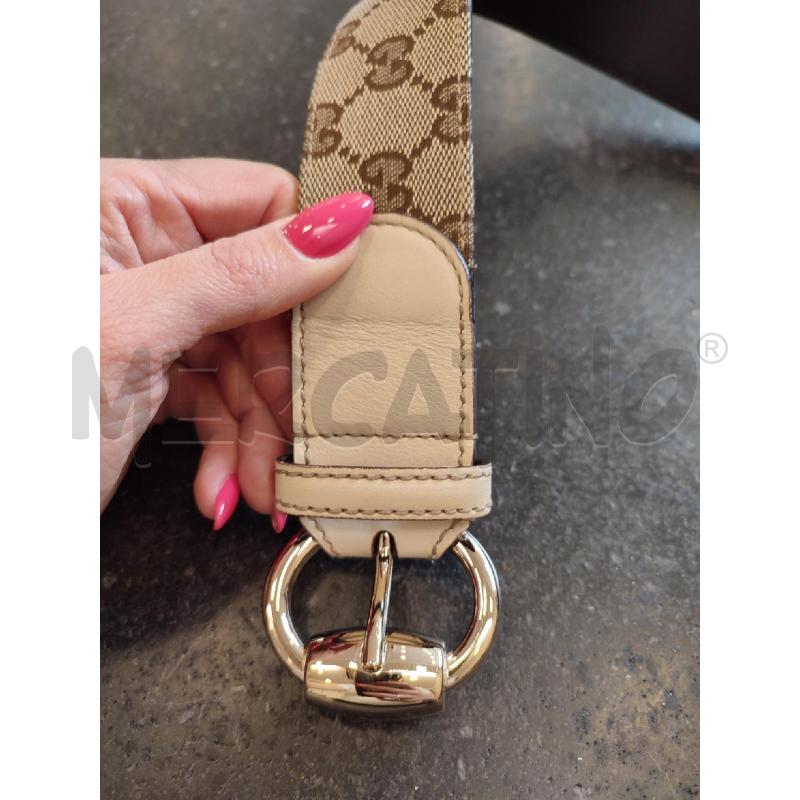 CINTURA DONNA GUCCI BEIGE 159618 214351 | Mercatino dell'Usato Roma montemario 3
