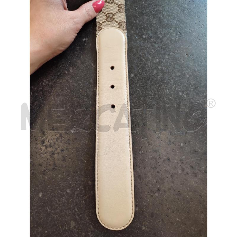CINTURA DONNA GUCCI BEIGE 159618 214351 | Mercatino dell'Usato Roma montemario 4
