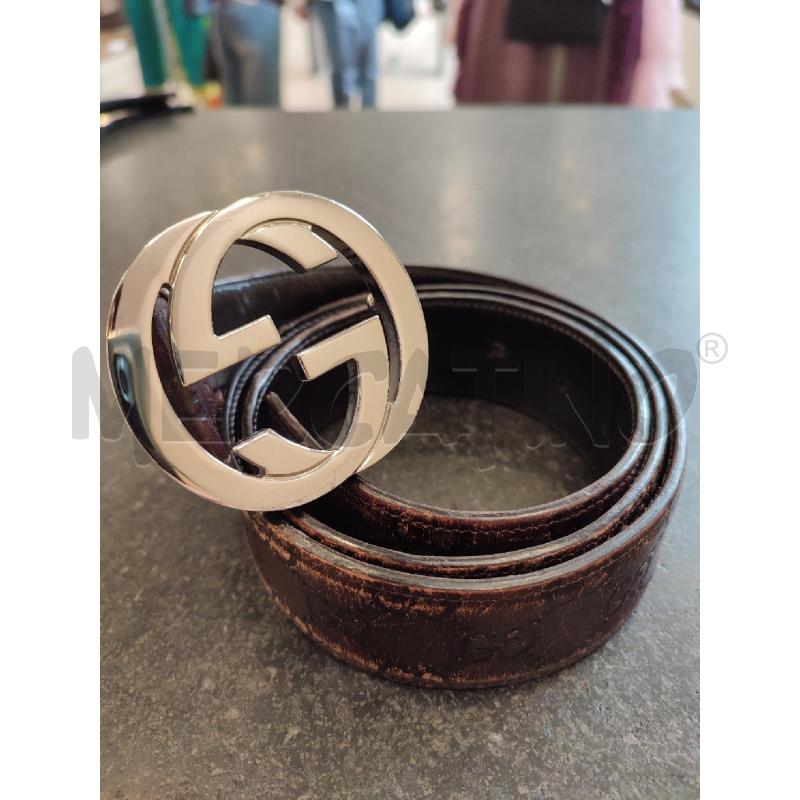 CINTURA DONNA MARRONE GUCCI DA RIV | Mercatino dell'Usato Roma montemario 1