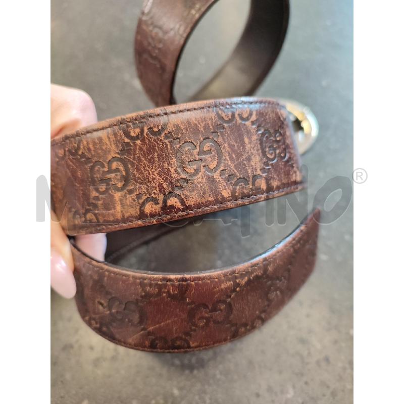 CINTURA DONNA MARRONE GUCCI DA RIV | Mercatino dell'Usato Roma montemario 3