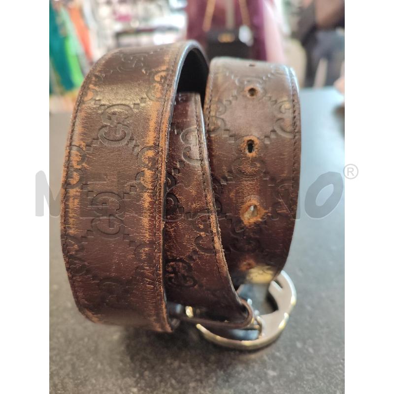 CINTURA DONNA MARRONE GUCCI DA RIV | Mercatino dell'Usato Roma montemario 4