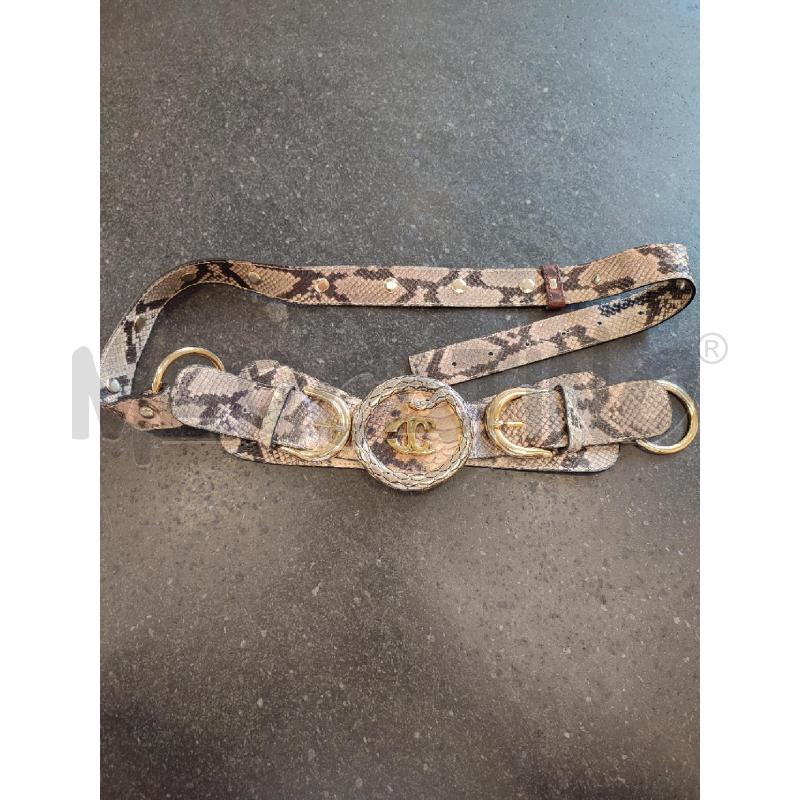 CINTURA DONNA SERPENTATA JUST CAVALLI | Mercatino dell'Usato Roma montemario 1